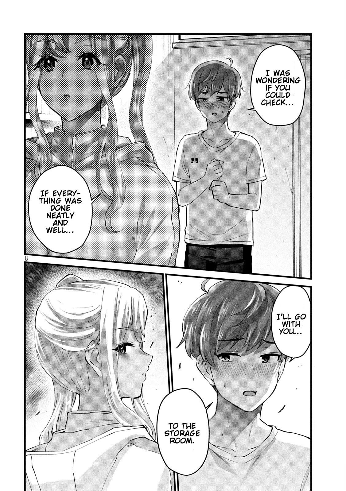 Gyaru Sensei Chapter 9 page 9 - Chapter 9: Exercising on the Mattress with Gal-Sen