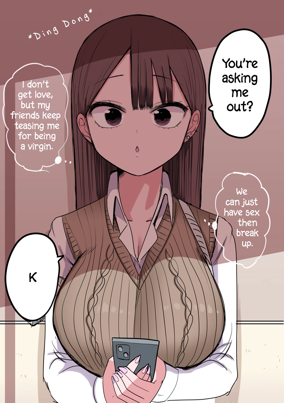 Gyaru That Becomes Menhera After 10 Days Chapter 1 page 2 - Chapter 1: Day 1