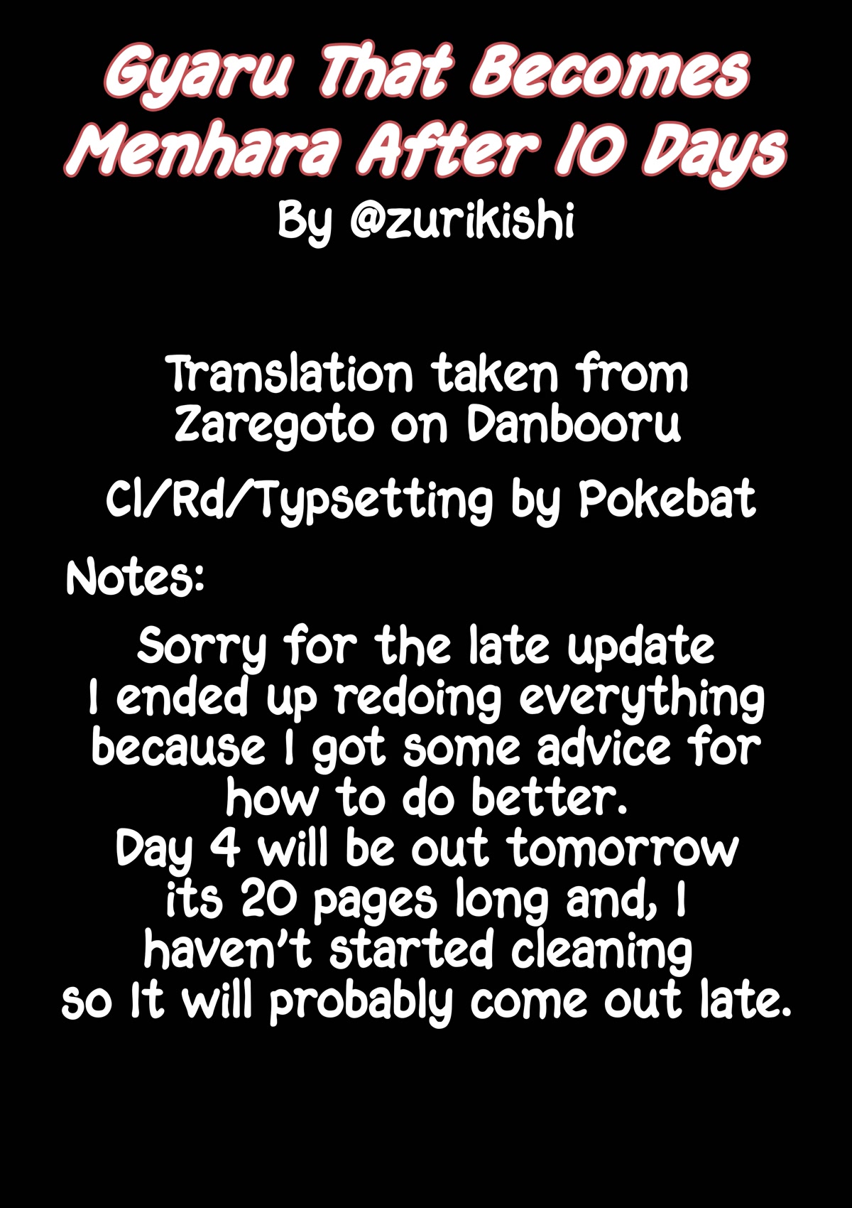 Gyaru That Becomes Menhera After 10 Days Chapter 3 page 3 - Chapter 3: Day 3