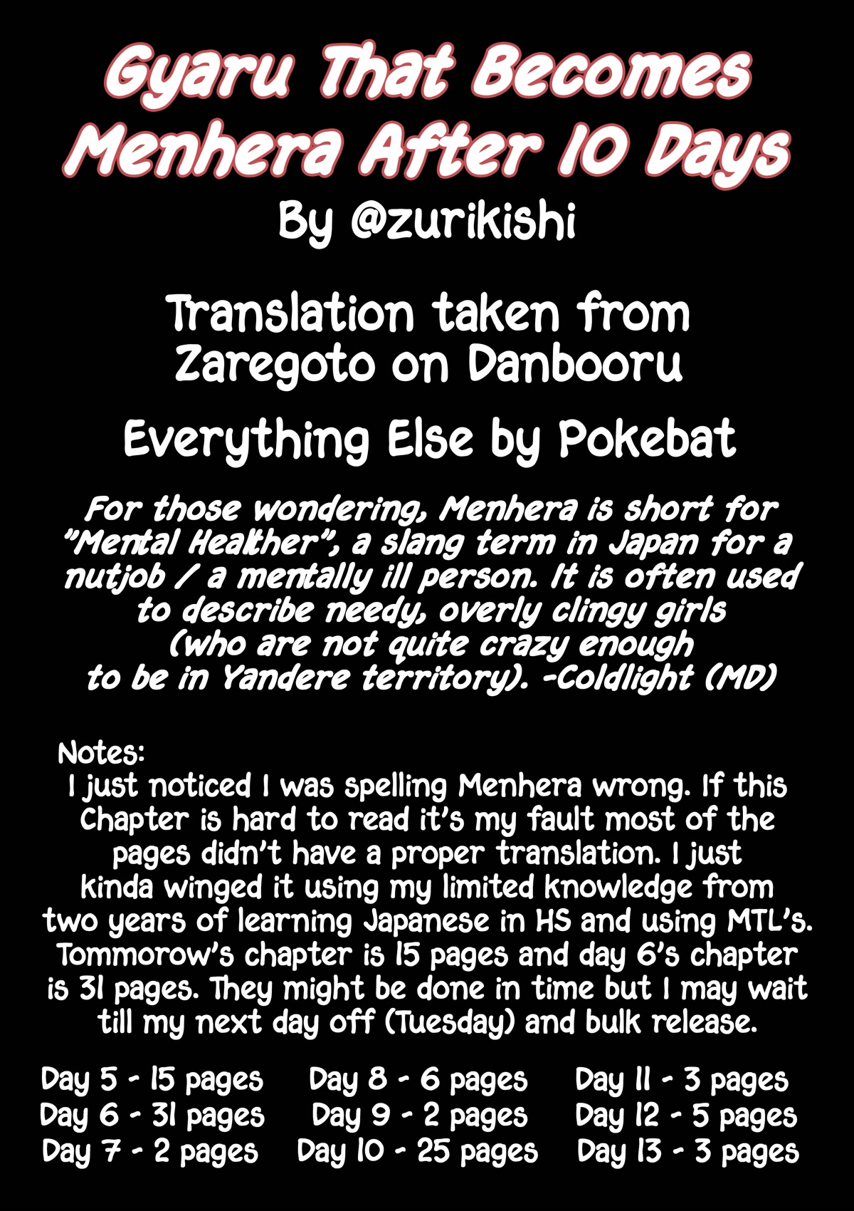 Gyaru That Becomes Menhera After 10 Days Chapter 4 page 21 - Chapter 4: Day 4