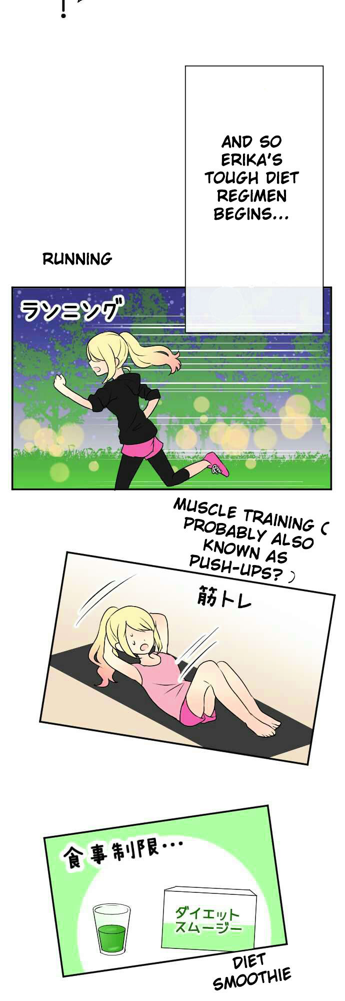Gyaru Yuri Chapter 16 page 14 - Chapter 16 : Erika's Diet