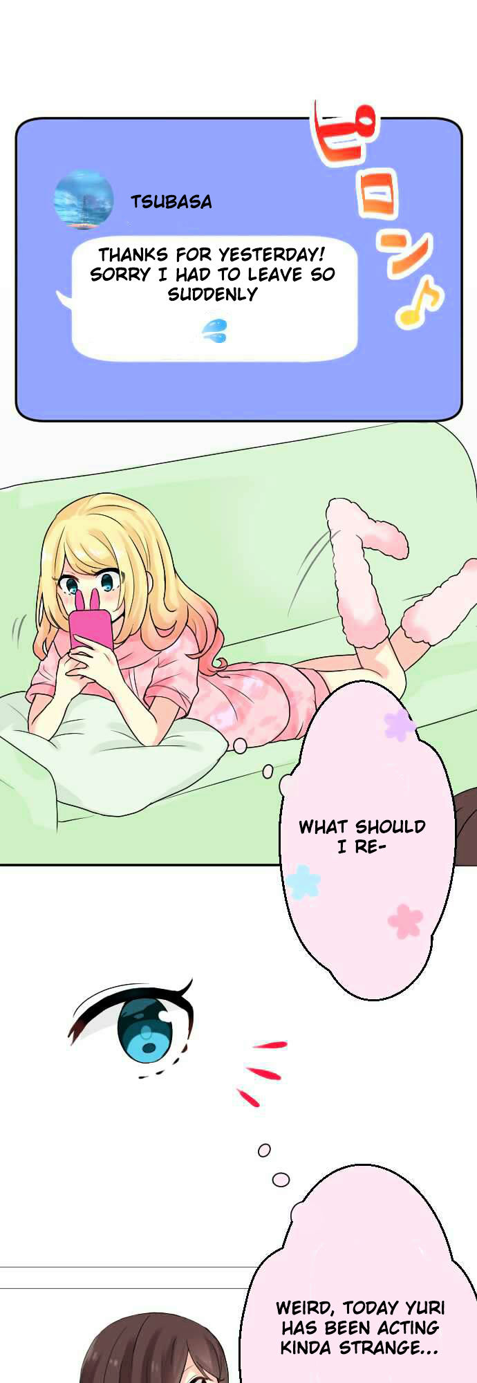 Gyaru Yuri Chapter 16 page 3 - Chapter 16 : Erika's Diet