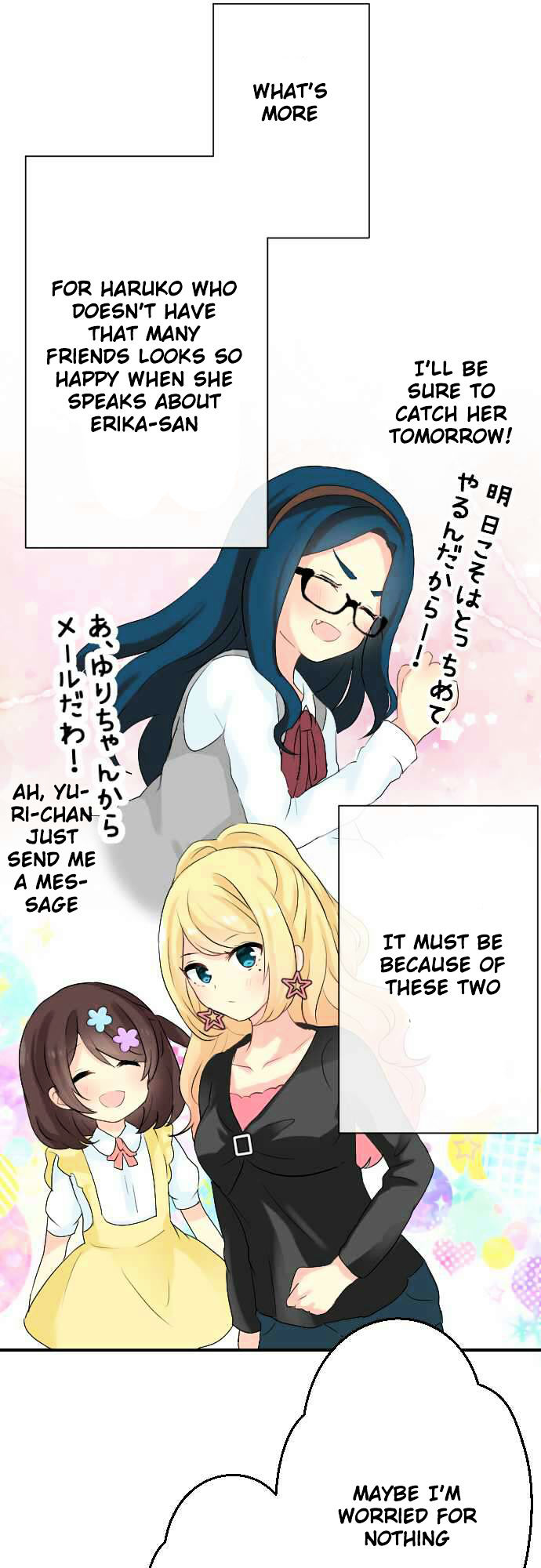 Gyaru Yuri Chapter 18 page 15 - Chapter 18 : Yuri's Parents and Teachers Interview Day