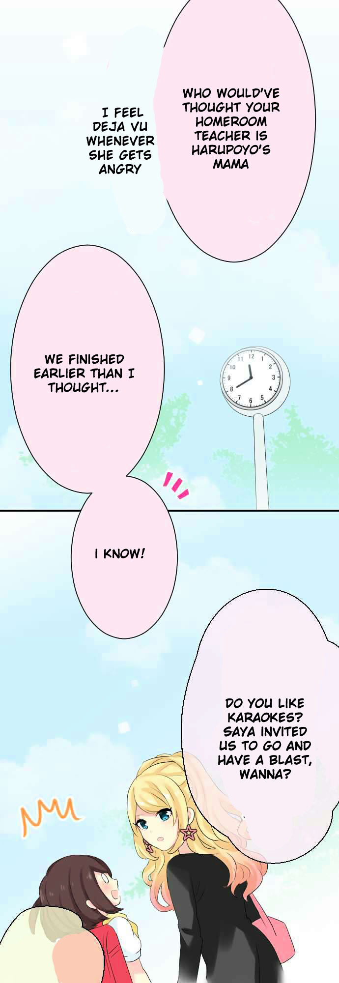 Gyaru Yuri Chapter 18 page 19 - Chapter 18 : Yuri's Parents and Teachers Interview Day