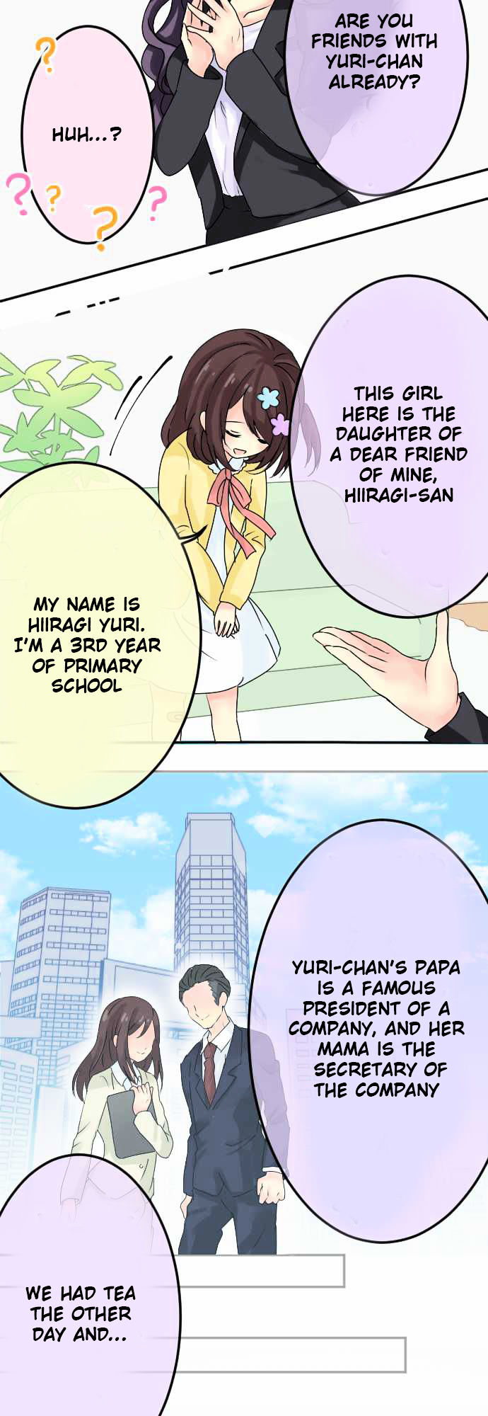 Gyaru Yuri Chapter 2 page 3 - Chapter 2 : Oh no, we're going to be room-mates