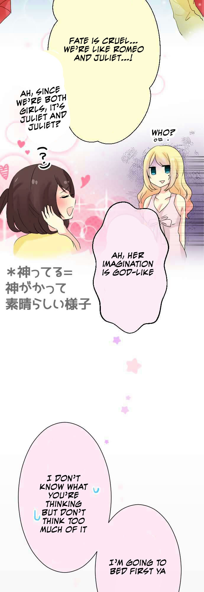 Gyaru Yuri Chapter 20 page 19 - Chapter 20 : Preparations Before Travelling