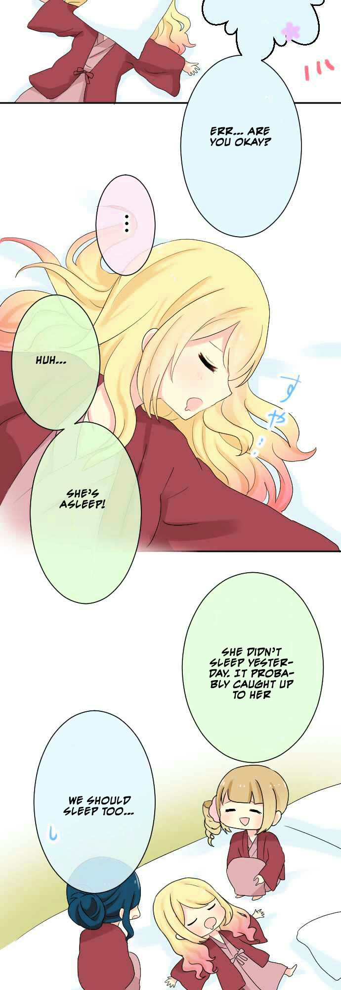 Gyaru Yuri Chapter 23 page 11 - Chapter 23 : Throwing Pillow Competition