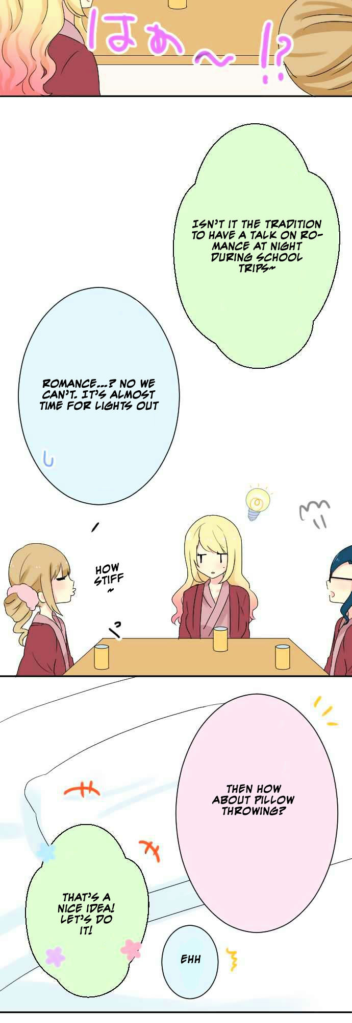 Gyaru Yuri Chapter 23 page 4 - Chapter 23 : Throwing Pillow Competition
