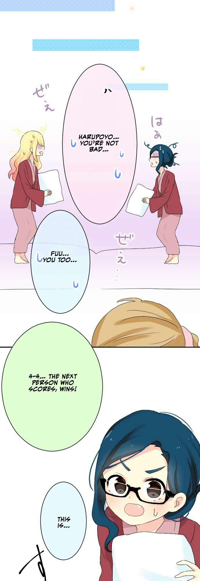 Gyaru Yuri Chapter 23 page 9 - Chapter 23 : Throwing Pillow Competition