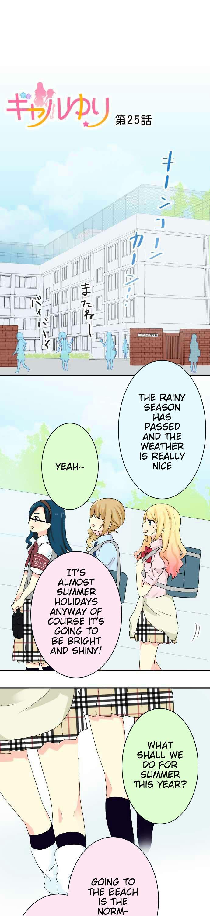 Gyaru Yuri Chapter 25 page 2 - Chapter 25 : End Of Term Test