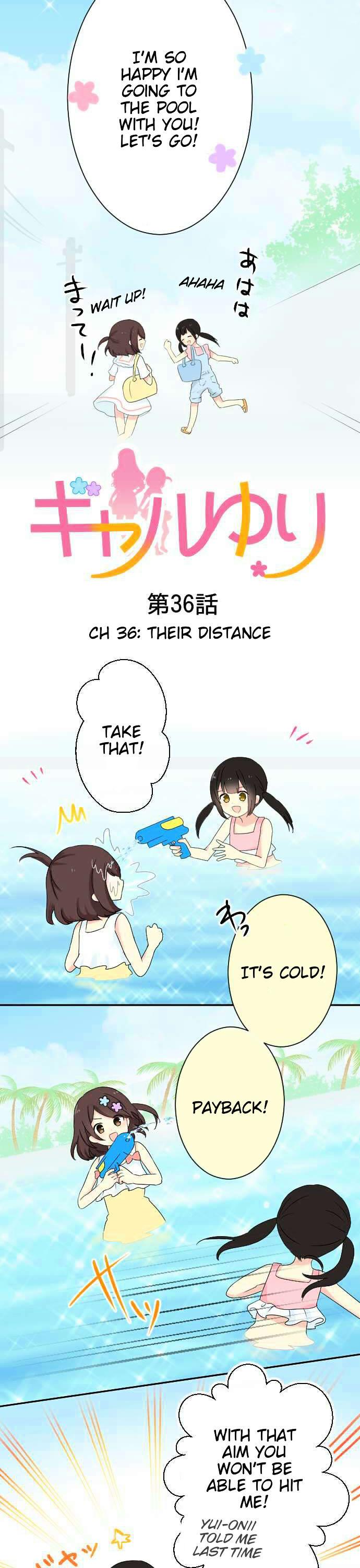 Gyaru Yuri Chapter 36 page 3 - Chapter 36 : Their Distance