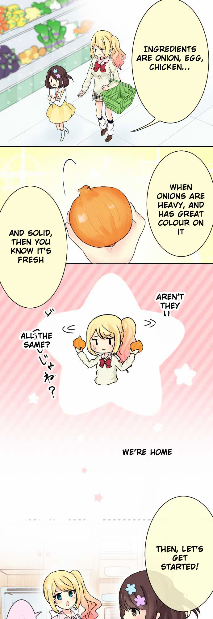 Gyaru Yuri Chapter 4 page 11 - Chapter 4 : A Little Girl's Cooking Lesson