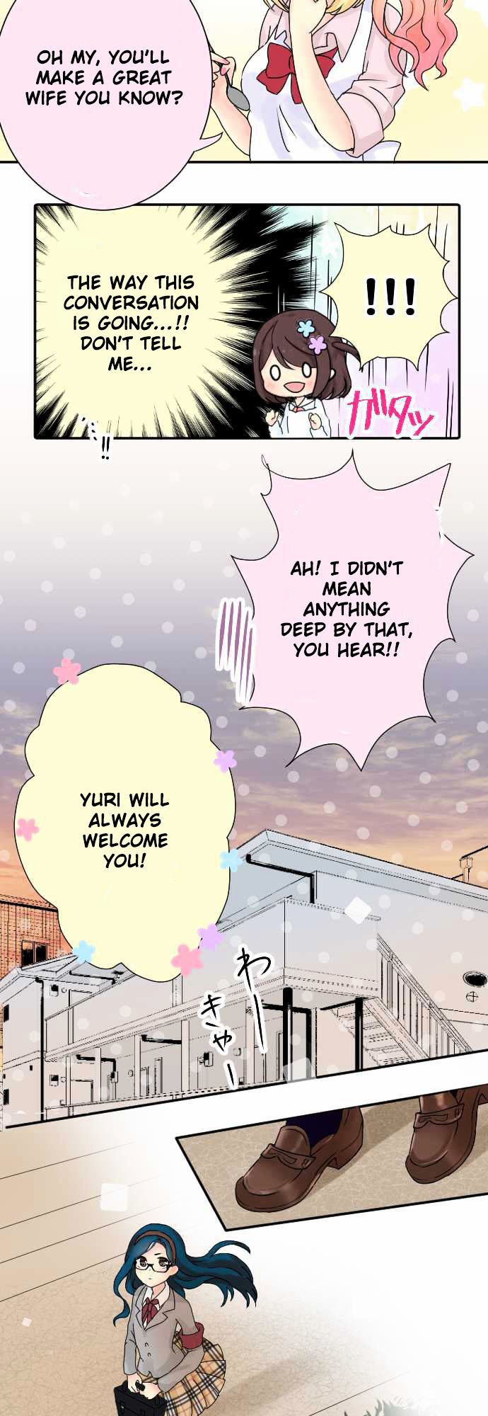 Gyaru Yuri Chapter 4 page 15 - Chapter 4 : A Little Girl's Cooking Lesson