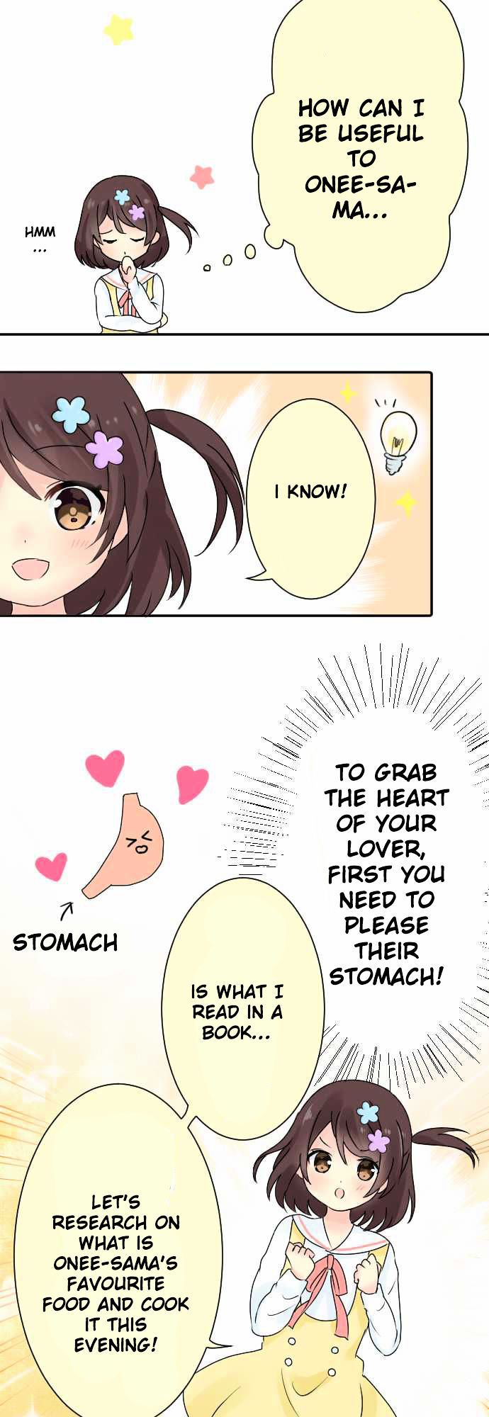 Gyaru Yuri Chapter 4 page 5 - Chapter 4 : A Little Girl's Cooking Lesson