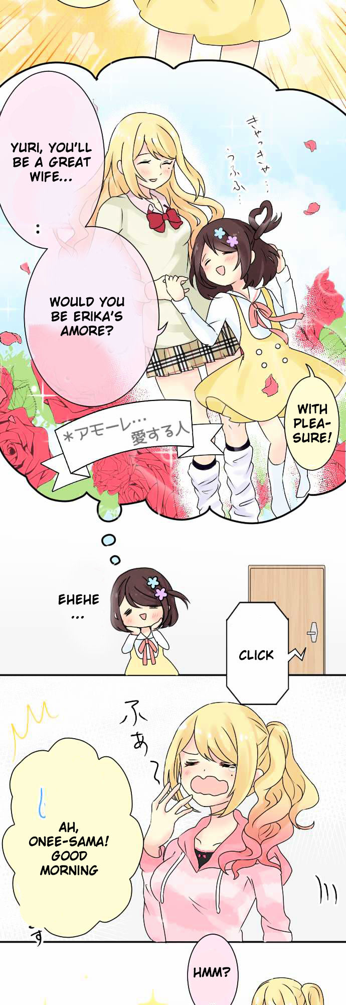 Gyaru Yuri Chapter 4 page 6 - Chapter 4 : A Little Girl's Cooking Lesson