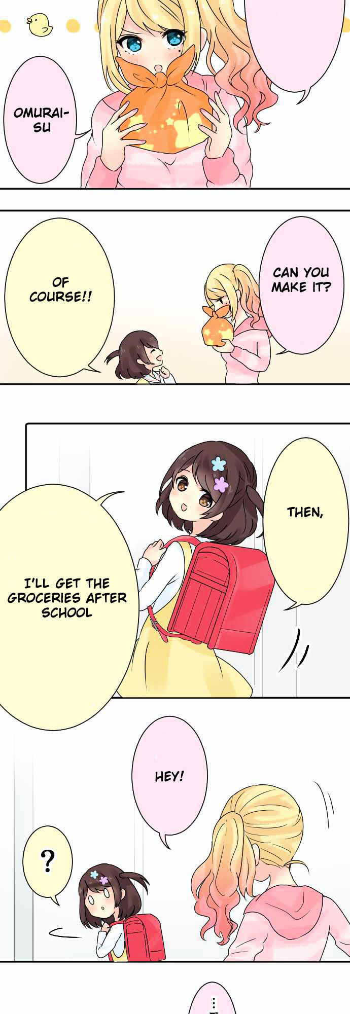 Gyaru Yuri Chapter 4 page 9 - Chapter 4 : A Little Girl's Cooking Lesson