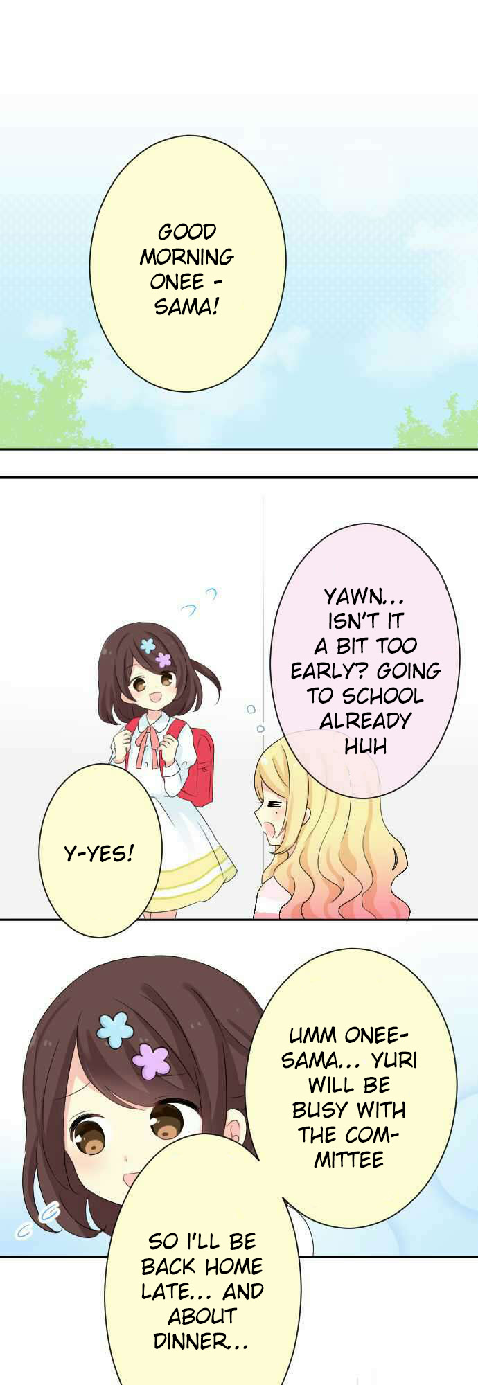 Gyaru Yuri Chapter 49 page 1 - Chapter 49: Important Day