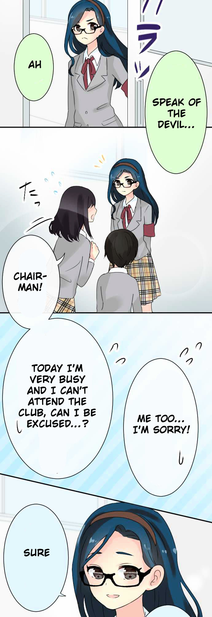 Gyaru Yuri Chapter 5 page 9 - Chapter 5 : Clearly, surely, beautifully