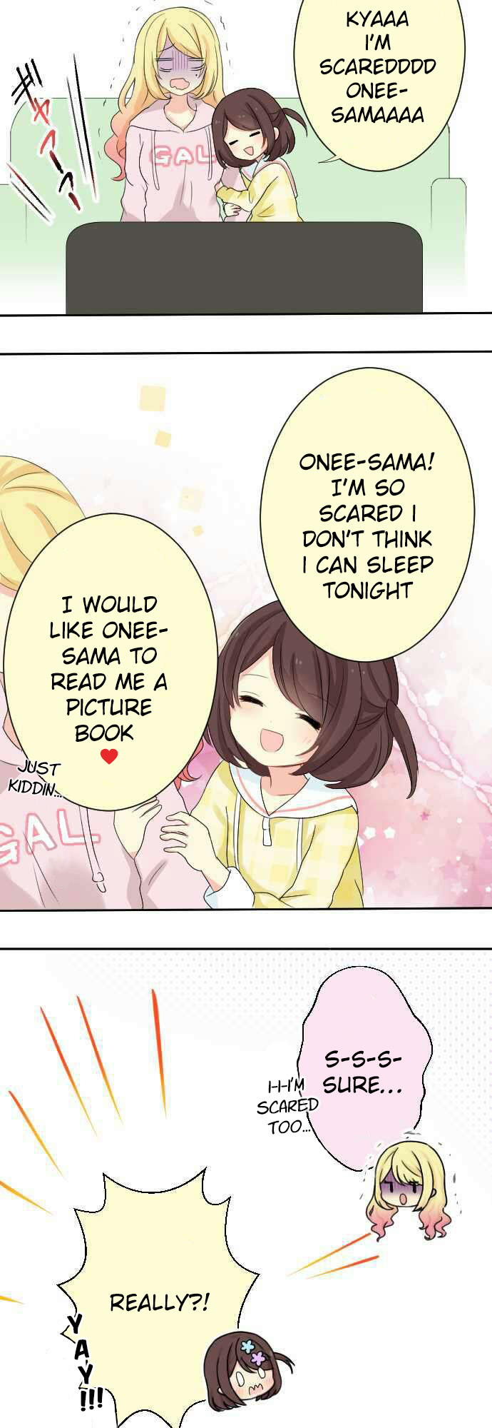Gyaru Yuri Chapter 52 page 10 - Chapter 52: Oyasumi [Goodnight]