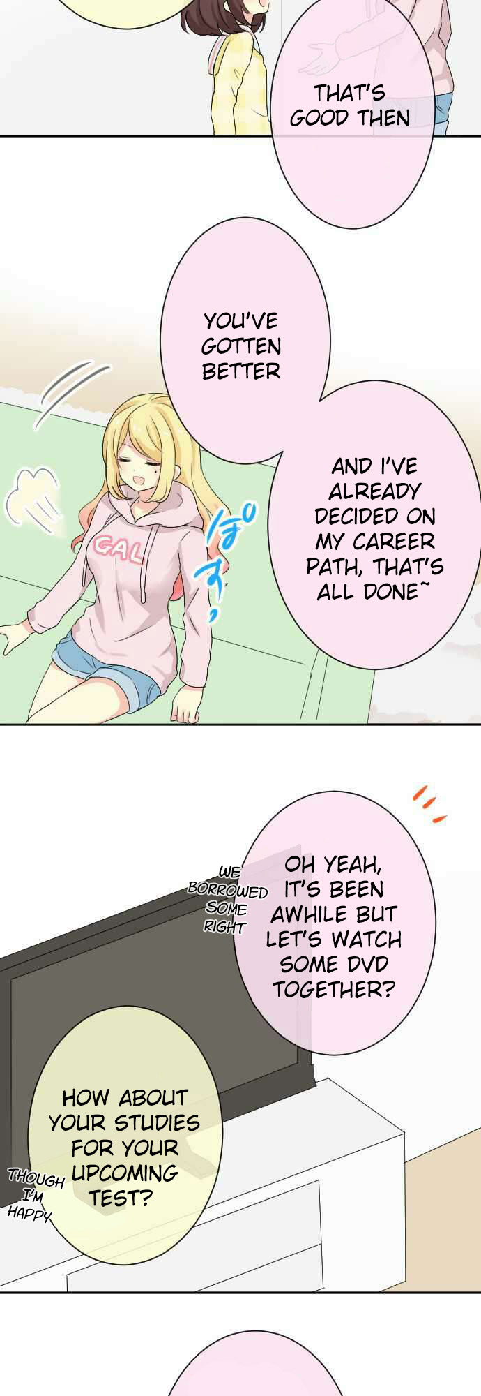 Gyaru Yuri Chapter 52 page 5 - Chapter 52: Oyasumi [Goodnight]