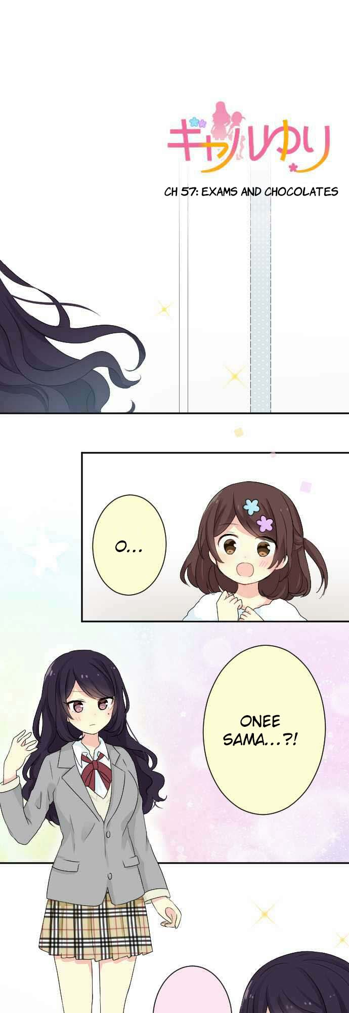 Gyaru Yuri Chapter 57 page 2 - Chapter 57: Exams And Chocolates