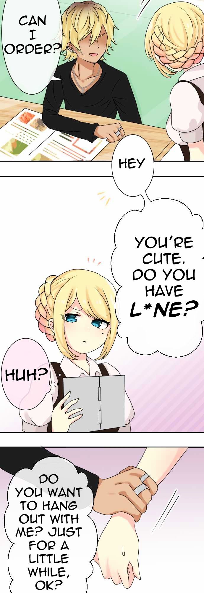 Gyaru Yuri Chapter 8 page 13 - Chapter 8 : Gyaru working part time