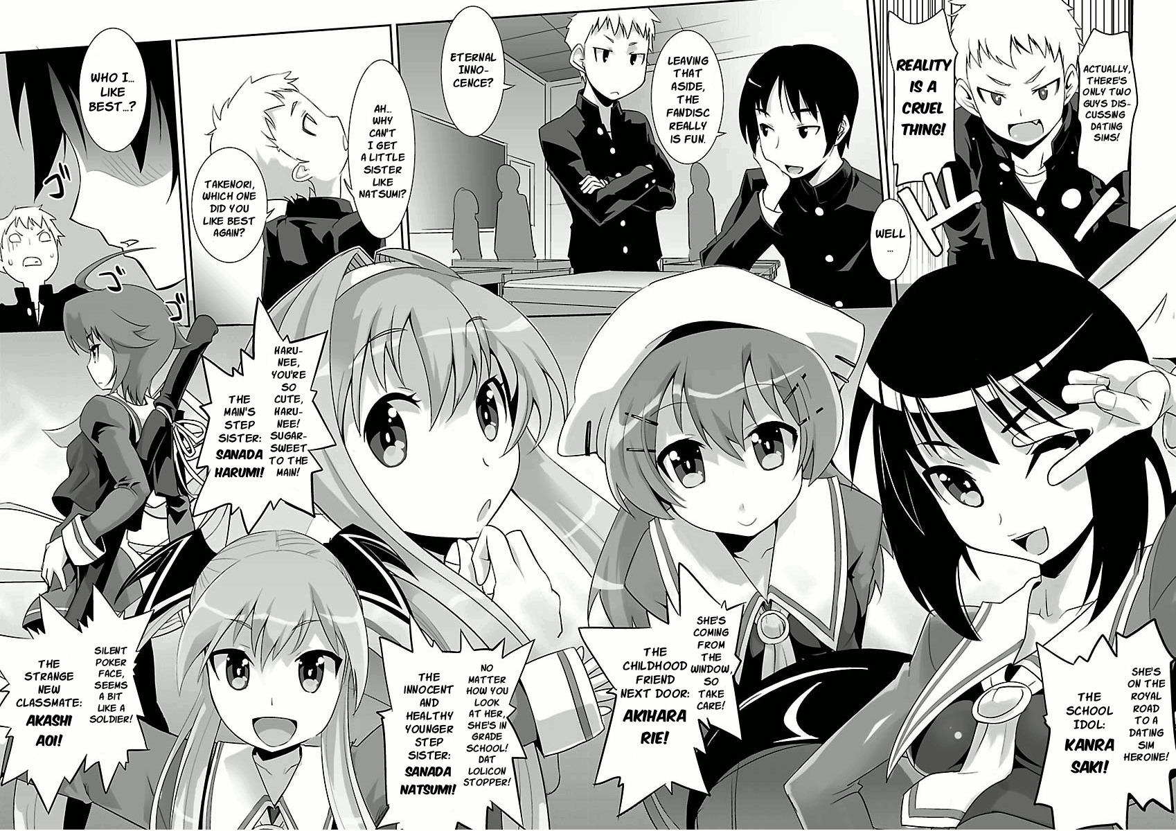 Gyarugewe no Sekai yo, Youkoso! Chapter 1 page 2 - Chapter 1: World Alteration