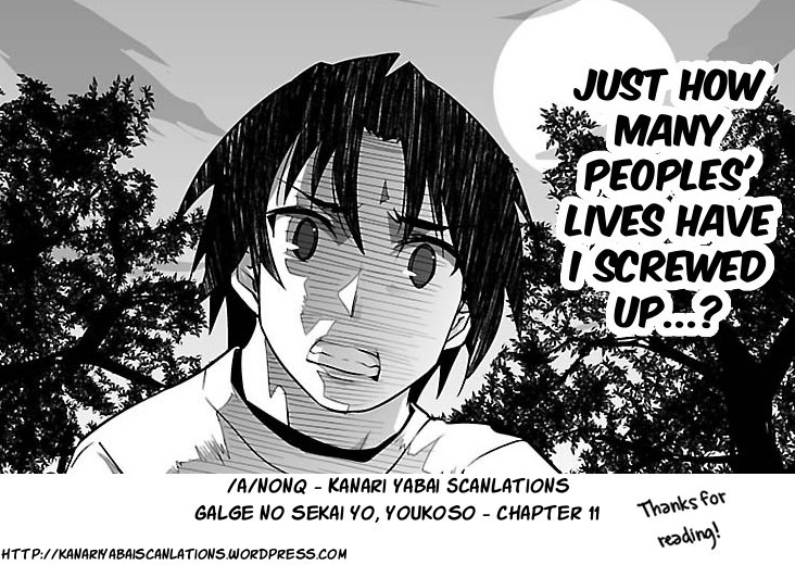 Gyarugewe no Sekai yo, Youkoso! Chapter 11 page 38 - Chapter 11: "Protagonist"