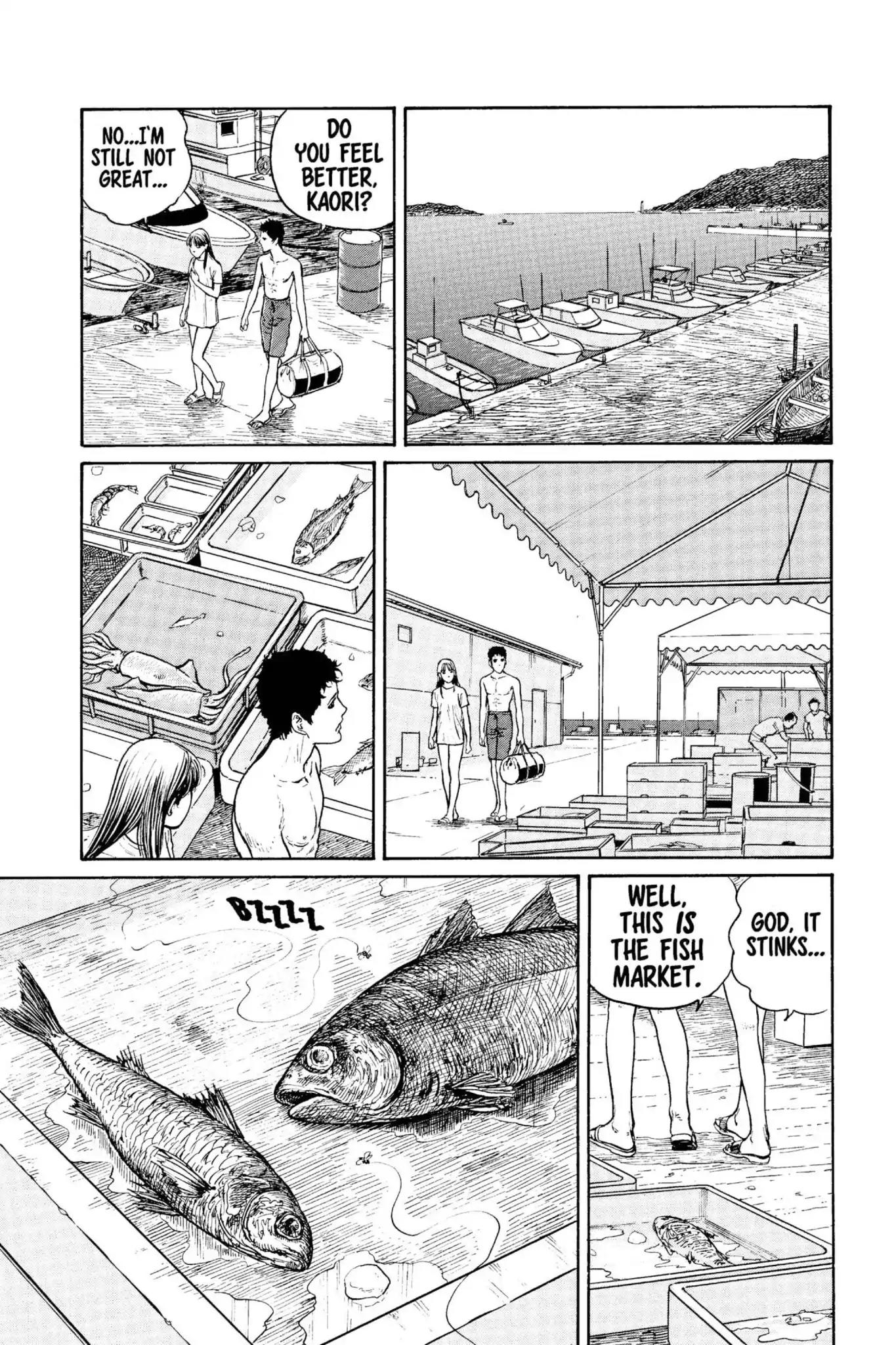 Gyo Chapter 1 page 15 - Chapter 1: The Death-Stench of the South Seas