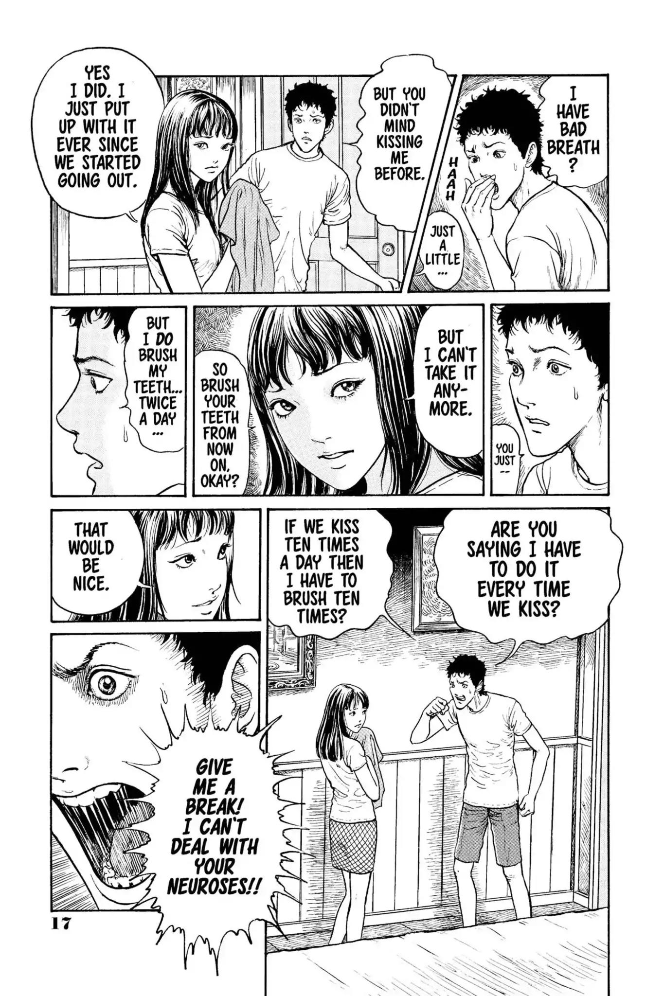 Gyo Chapter 1 page 17 - Chapter 1: The Death-Stench of the South Seas