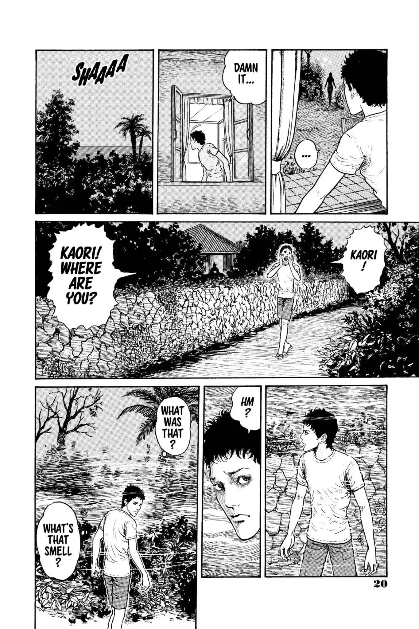 Gyo Chapter 1 page 20 - Chapter 1: The Death-Stench of the South Seas