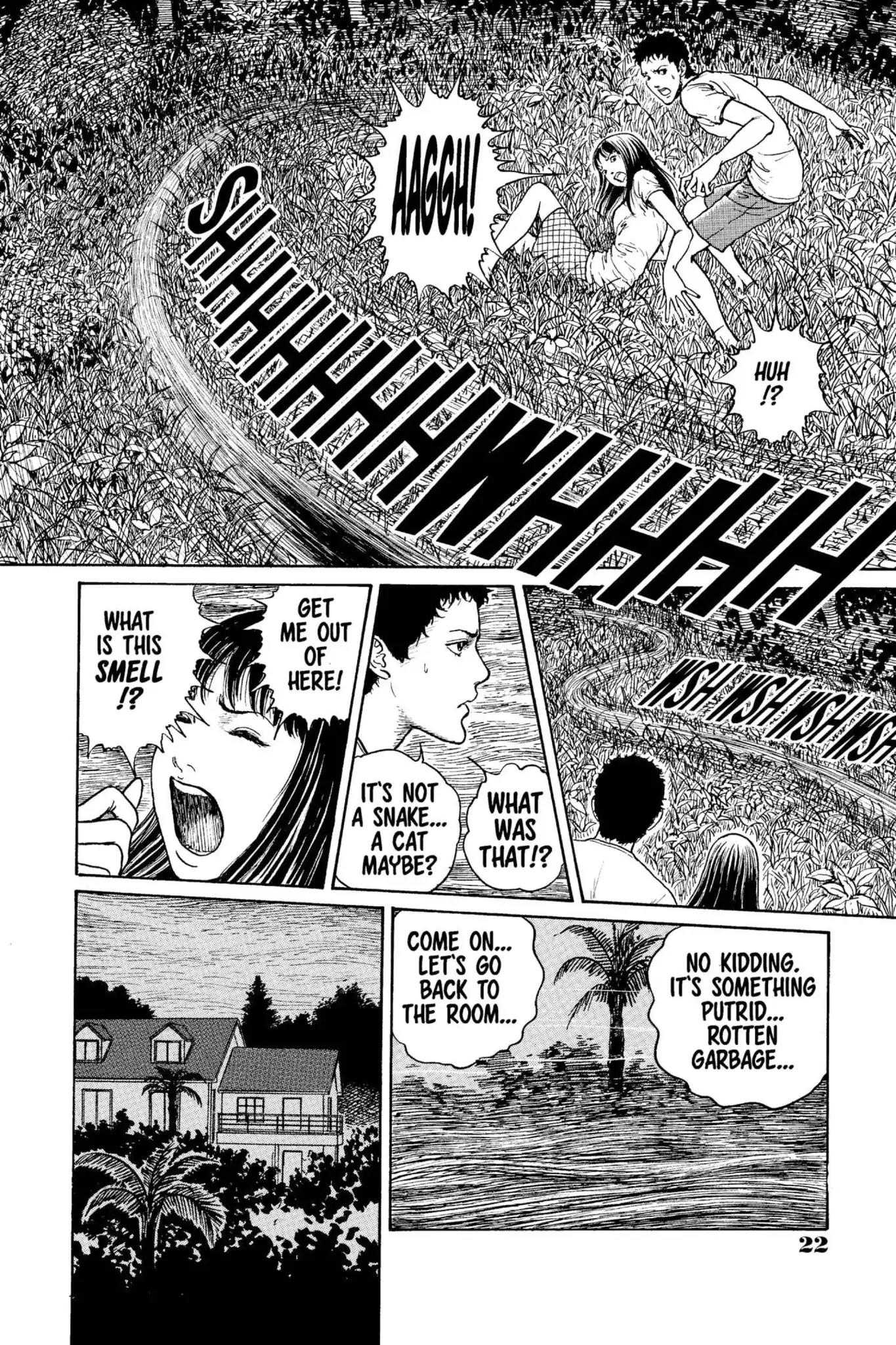 Gyo Chapter 1 page 22 - Chapter 1: The Death-Stench of the South Seas