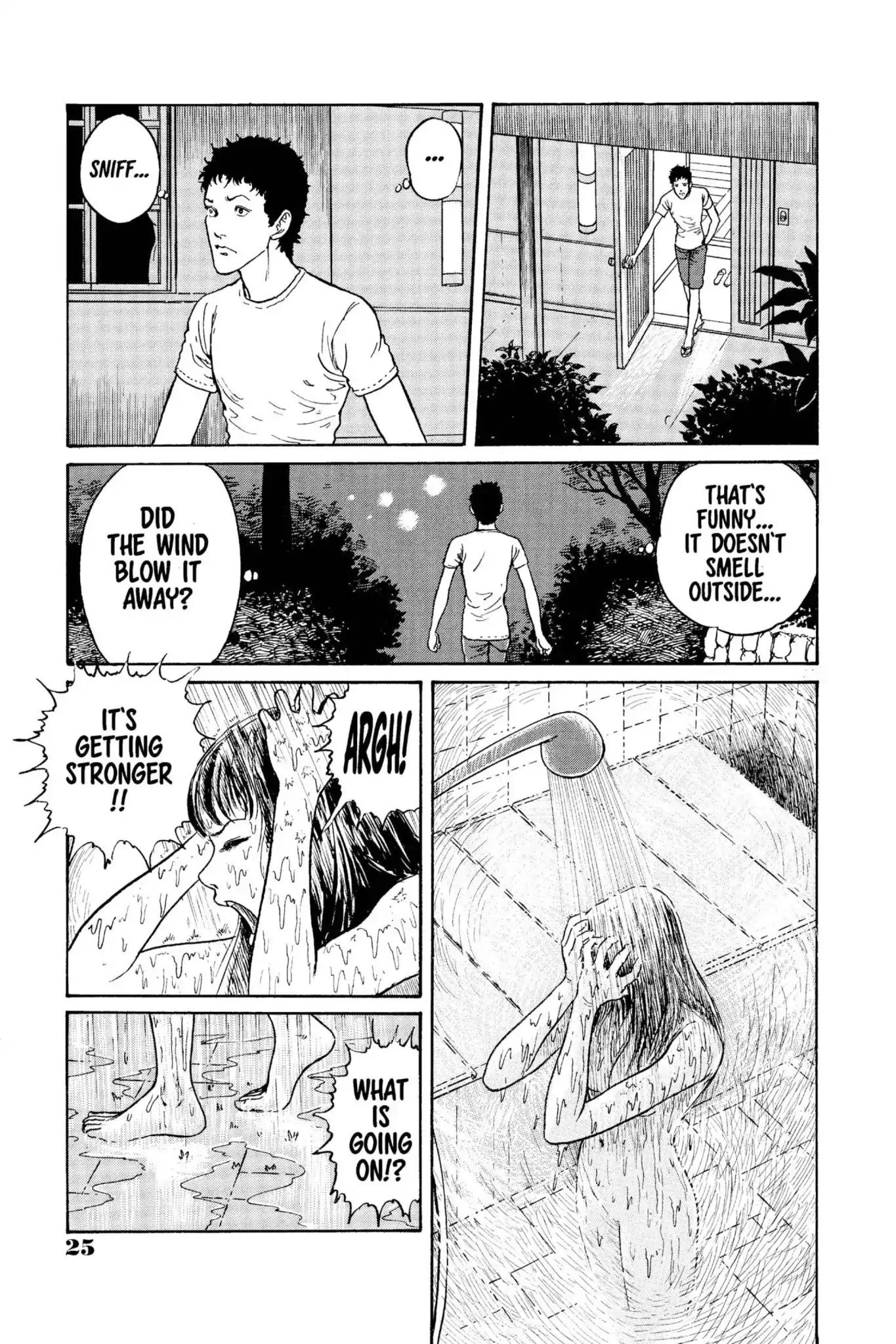 Gyo Chapter 1 page 25 - Chapter 1: The Death-Stench of the South Seas