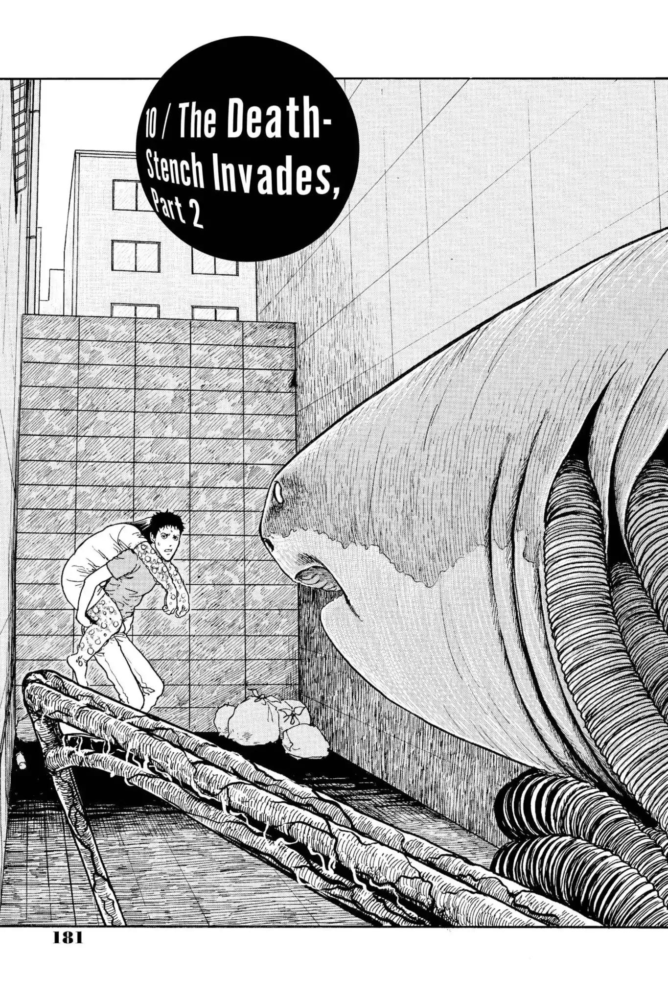Gyo Chapter 10 page 1 - Chapter 10: The Death-Stench Invades (Part 2)