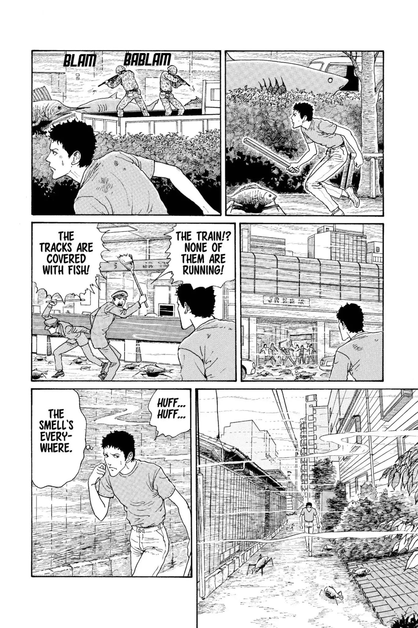 Gyo Chapter 10 page 12 - Chapter 10: The Death-Stench Invades (Part 2)