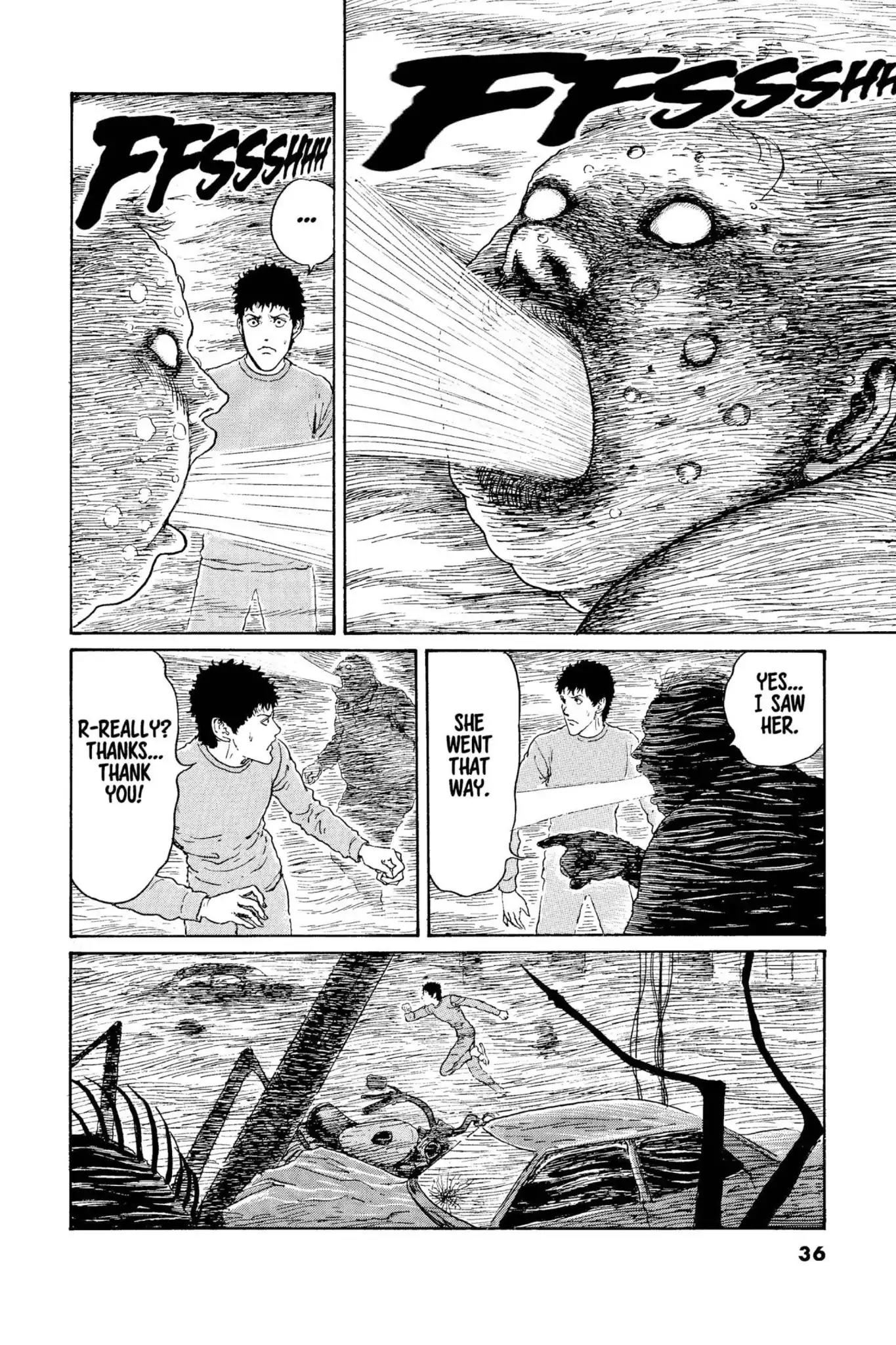 Gyo Chapter 12 page 14 - Chapter 12: The Death-Stench Device