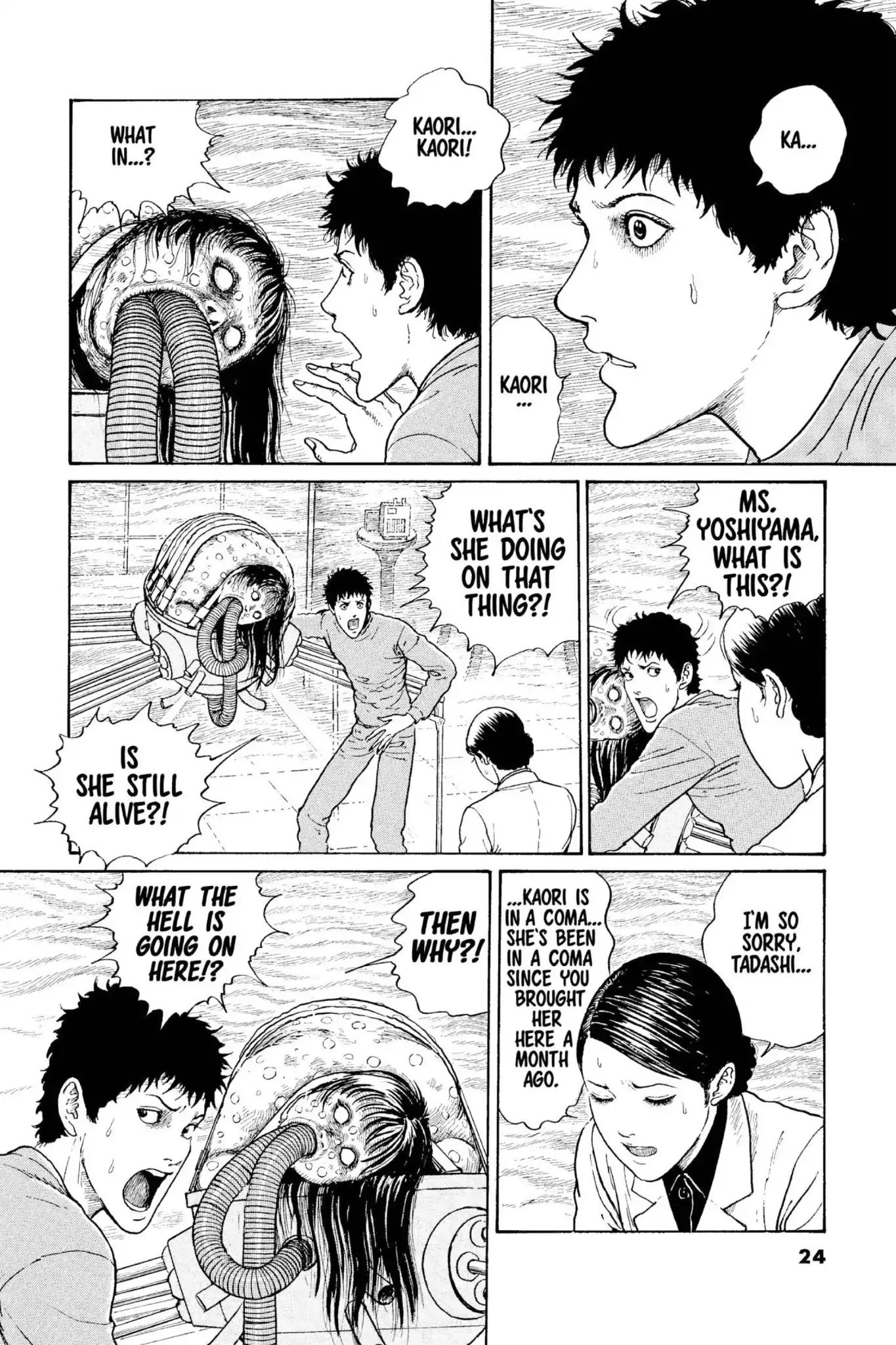 Gyo Chapter 12 page 2 - Chapter 12: The Death-Stench Device
