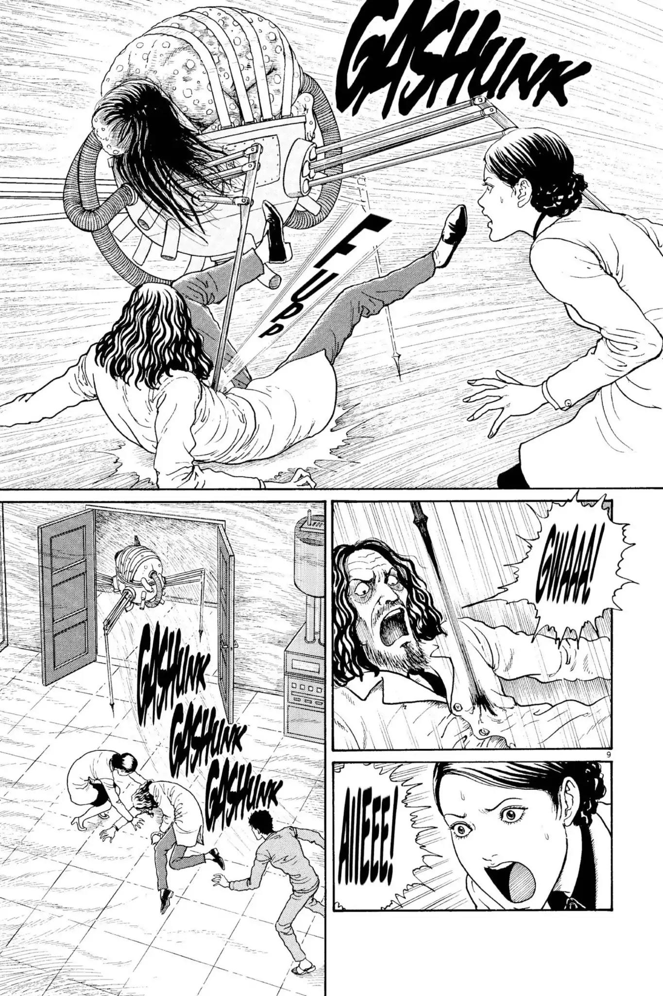 Gyo Chapter 12 page 9 - Chapter 12: The Death-Stench Device