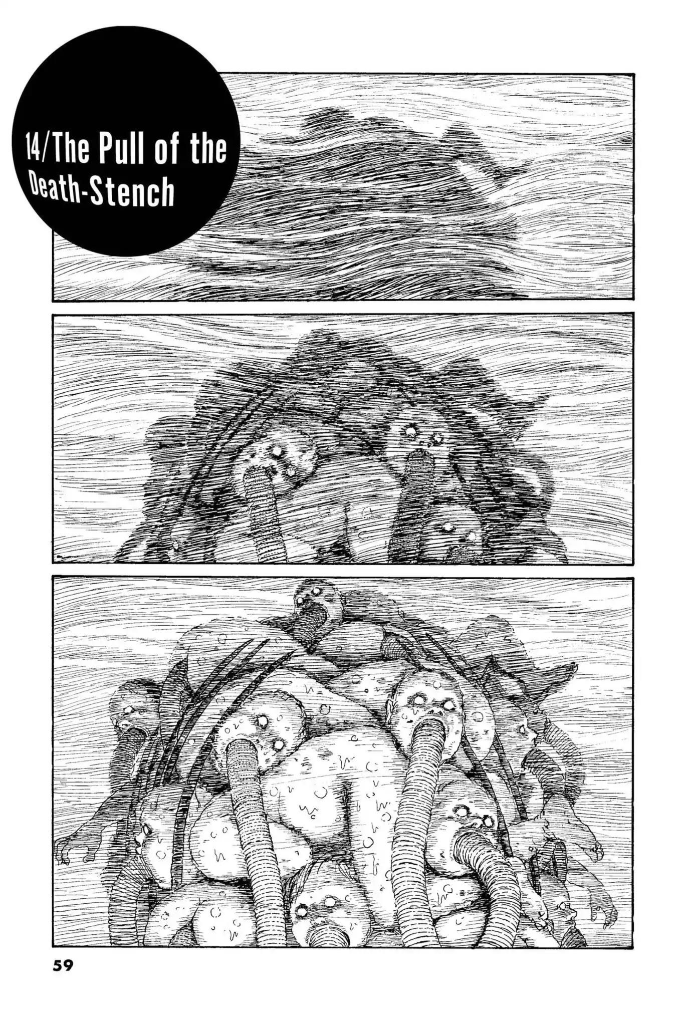 Gyo Chapter 14 page 1 - Chapter 14: The Pull of the Death-Stench