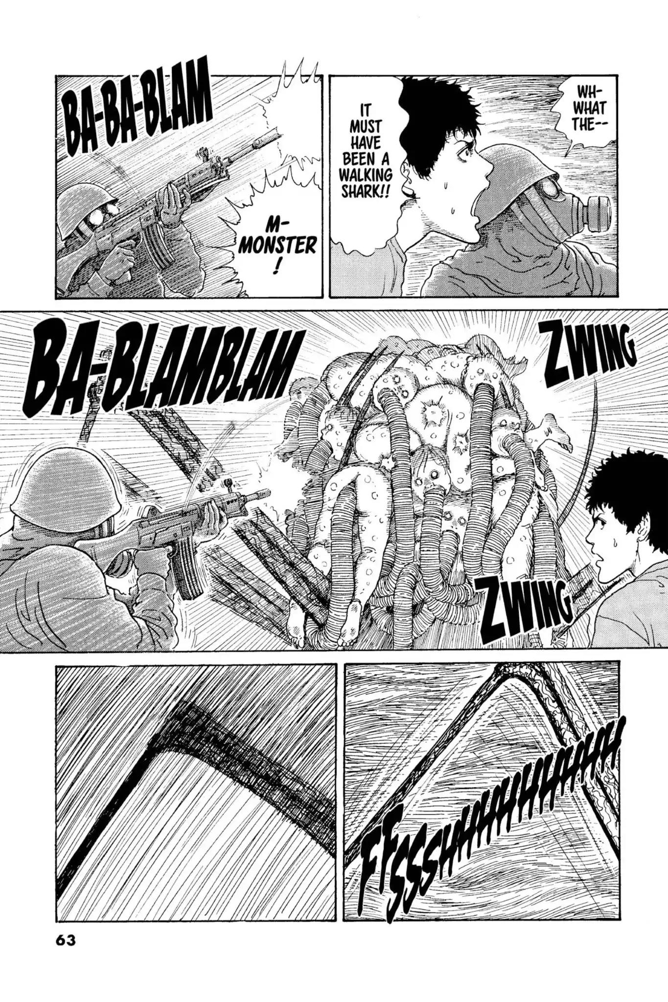 Gyo Chapter 14 page 4 - Chapter 14: The Pull of the Death-Stench