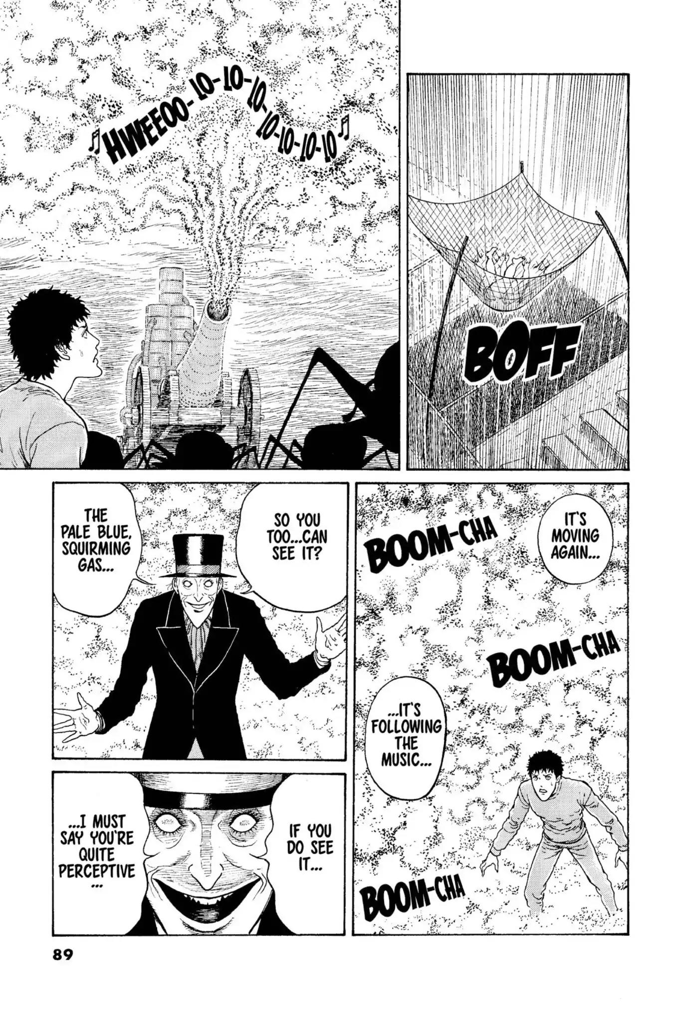 Gyo Chapter 15 page 12 - Chapter 15: The Death-Stench Circus (Part 1)