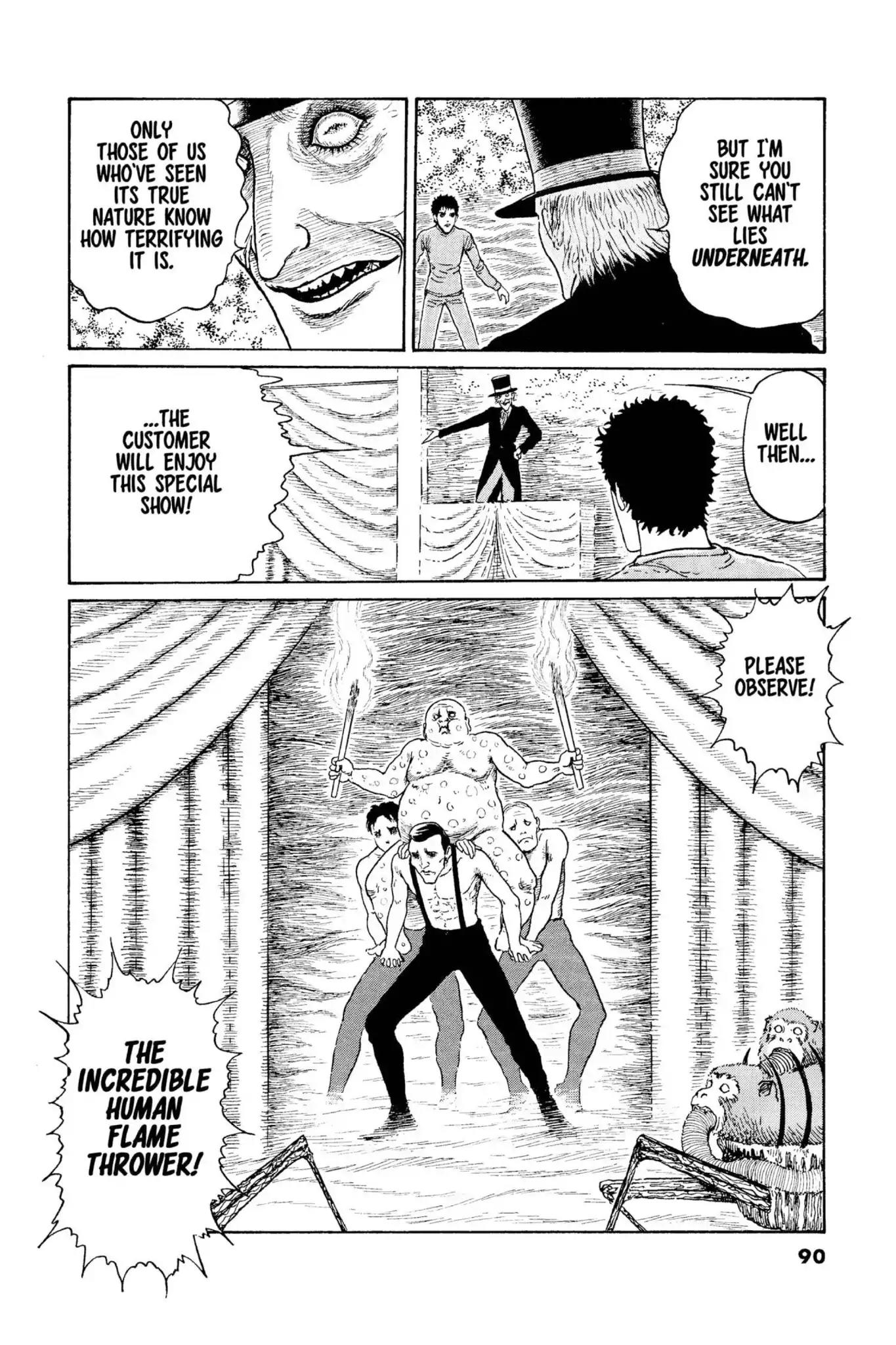 Gyo Chapter 15 page 13 - Chapter 15: The Death-Stench Circus (Part 1)