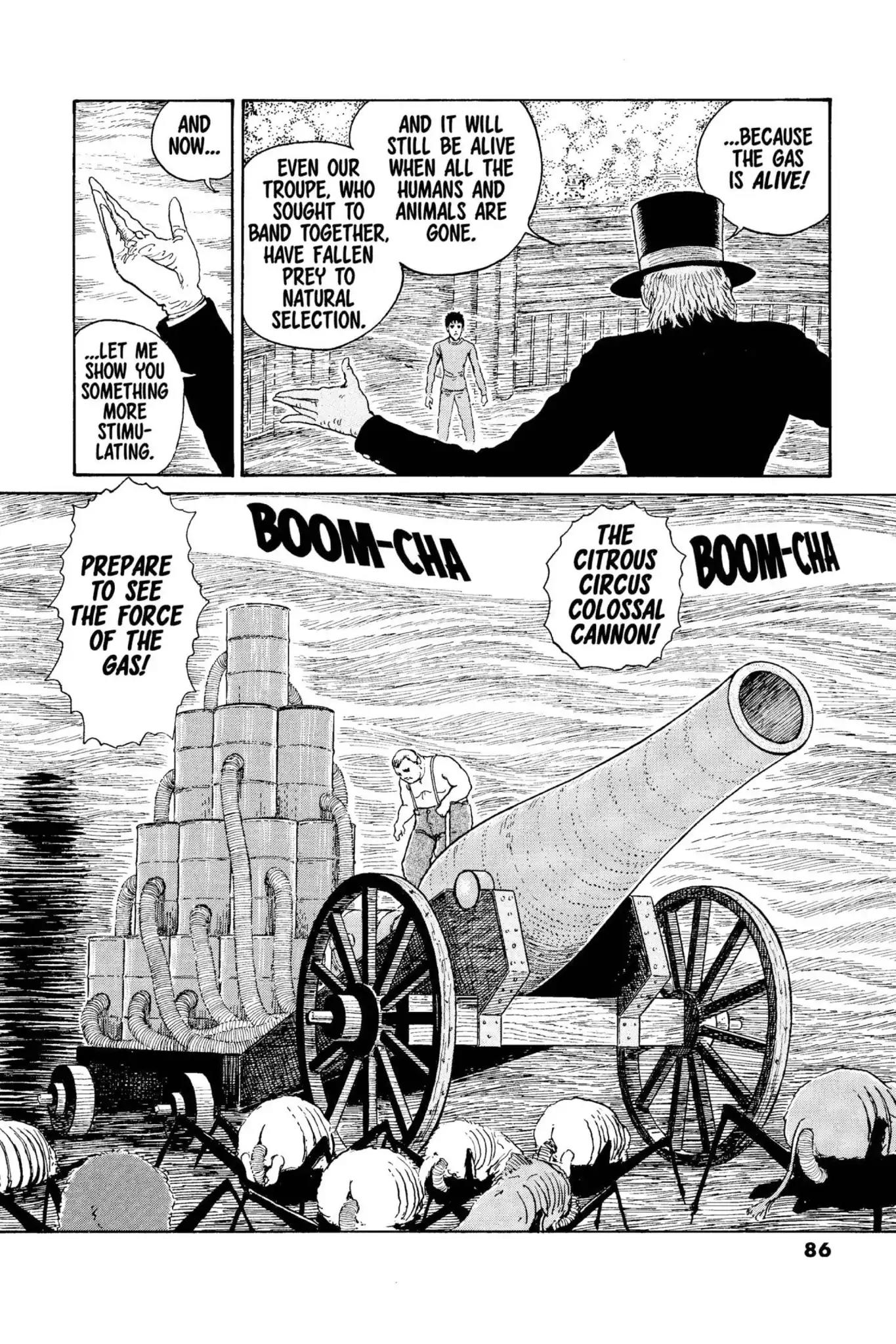 Gyo Chapter 15 page 9 - Chapter 15: The Death-Stench Circus (Part 1)