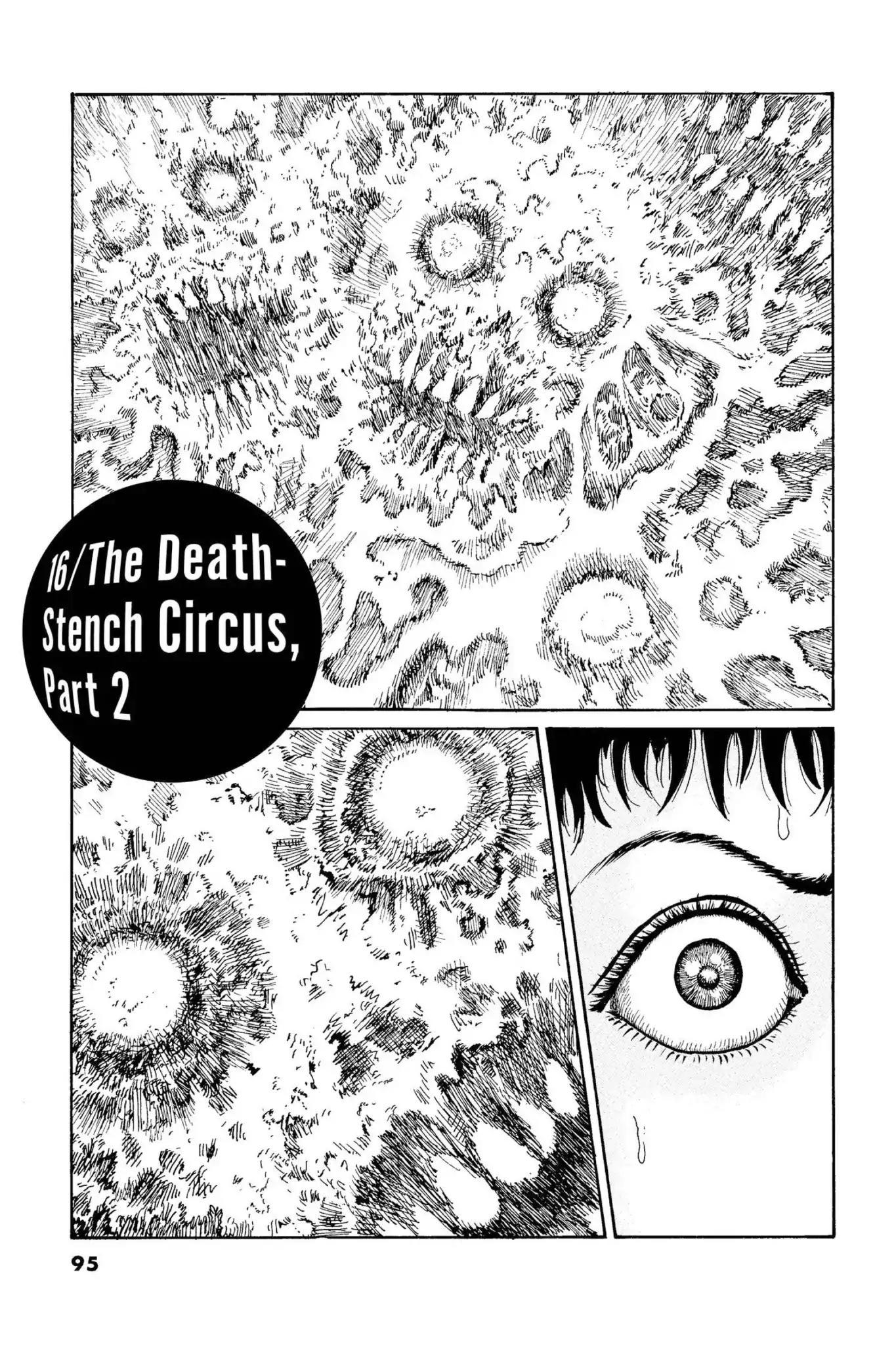 Gyo Chapter 16 page 1 - Chapter 16: The Death-Stench Circus (Part 2)