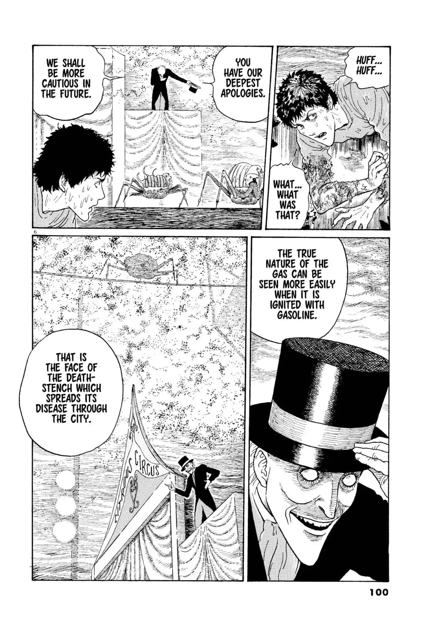 Gyo Chapter 16 page 5 - Chapter 16: The Death-Stench Circus (Part 2)