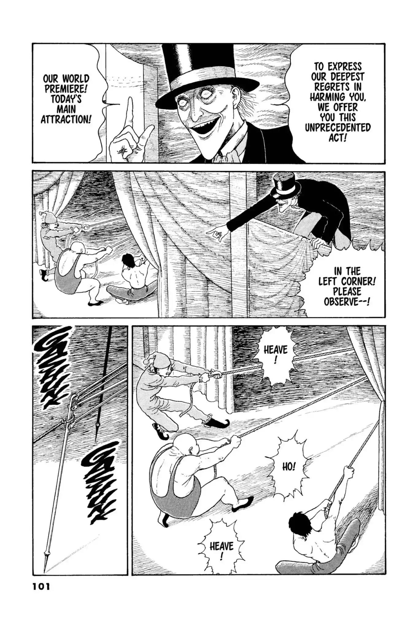 Gyo Chapter 16 page 6 - Chapter 16: The Death-Stench Circus (Part 2)