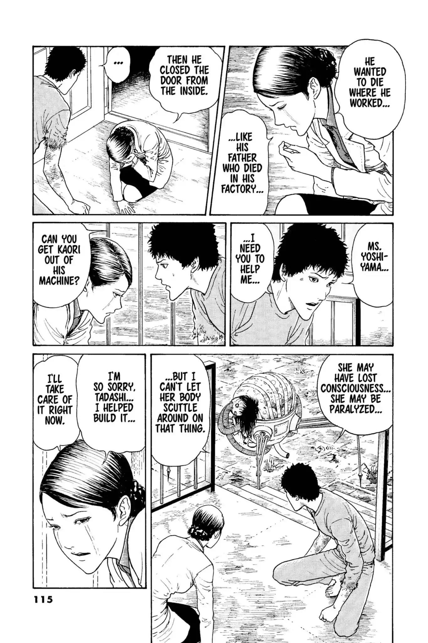 Gyo Chapter 17 page 3 - Chapter 17: The Death-Stench of Lab #2