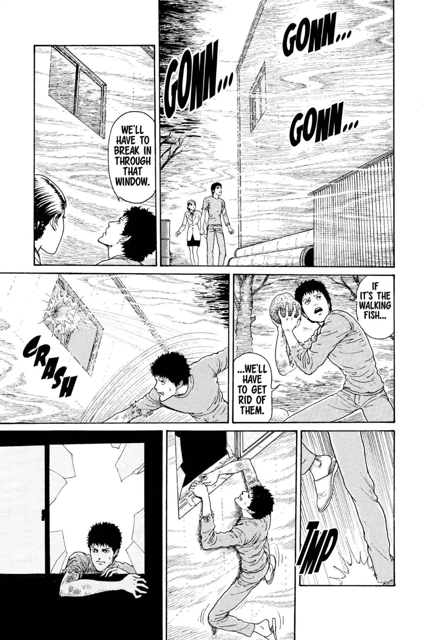 Gyo Chapter 17 page 9 - Chapter 17: The Death-Stench of Lab #2