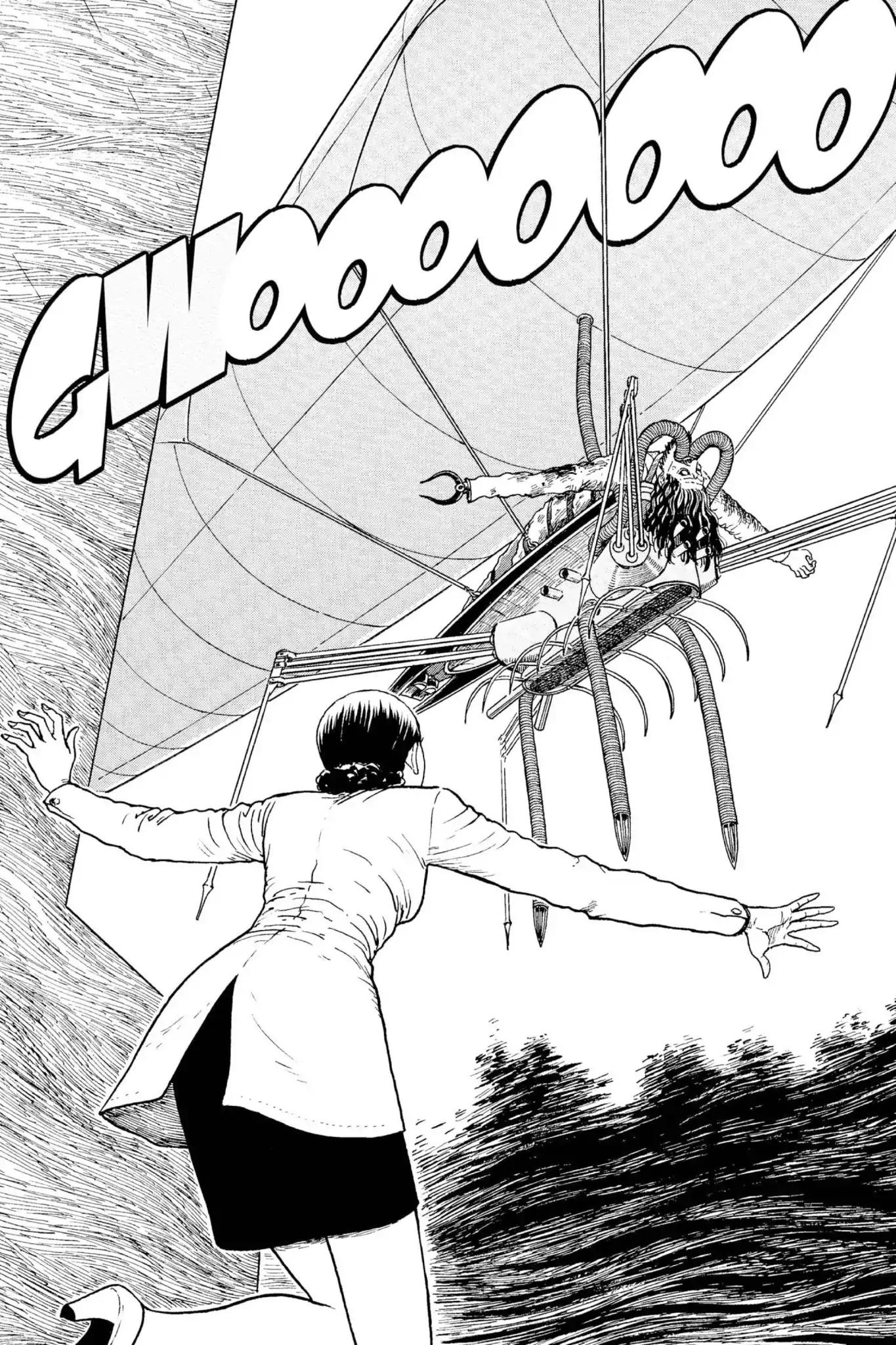 Gyo Chapter 18 page 10 - Chapter 18: The Death-Stench Air Raid
