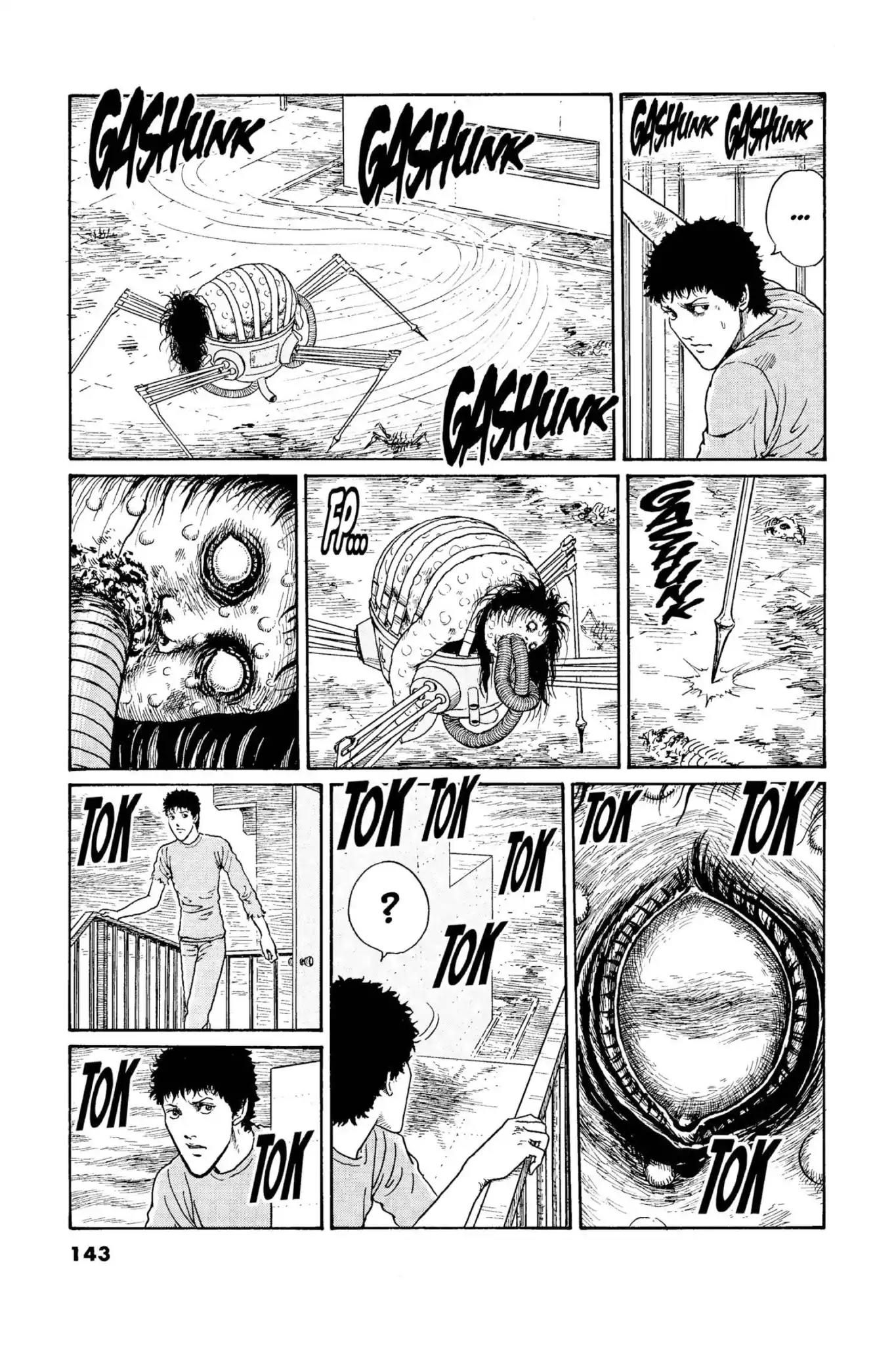Gyo Chapter 18 page 13 - Chapter 18: The Death-Stench Air Raid